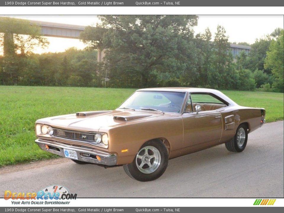 Gold Metallic 1969 Dodge Coronet Super Bee Hardtop Photo #6