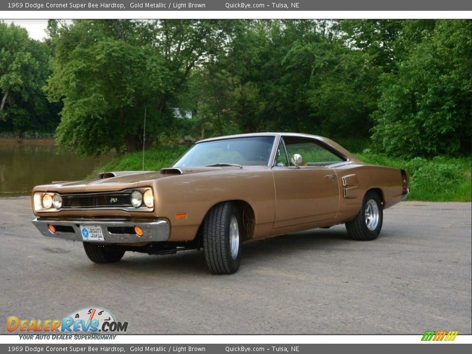 Gold Metallic 1969 Dodge Coronet Super Bee Hardtop Photo #7