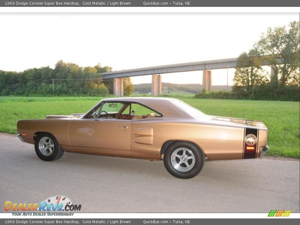 Gold Metallic 1969 Dodge Coronet Super Bee Hardtop Photo #8