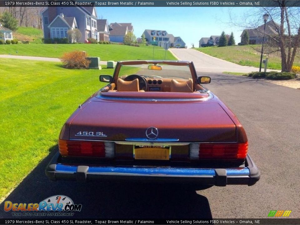 1979 Mercedes-Benz SL Class 450 SL Roadster Topaz Brown Metallic / Palamino Photo #14