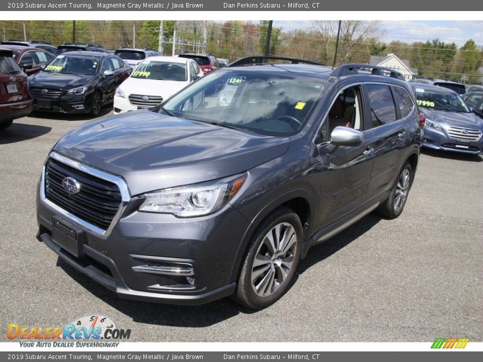 2019 Subaru Ascent Touring Magnetite Gray Metallic / Java Brown Photo #1