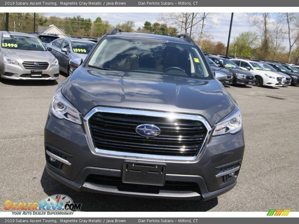 2019 Subaru Ascent Touring Magnetite Gray Metallic / Java Brown Photo #2