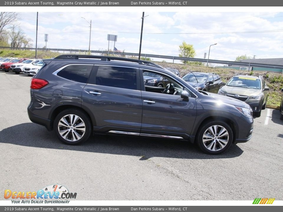2019 Subaru Ascent Touring Magnetite Gray Metallic / Java Brown Photo #4