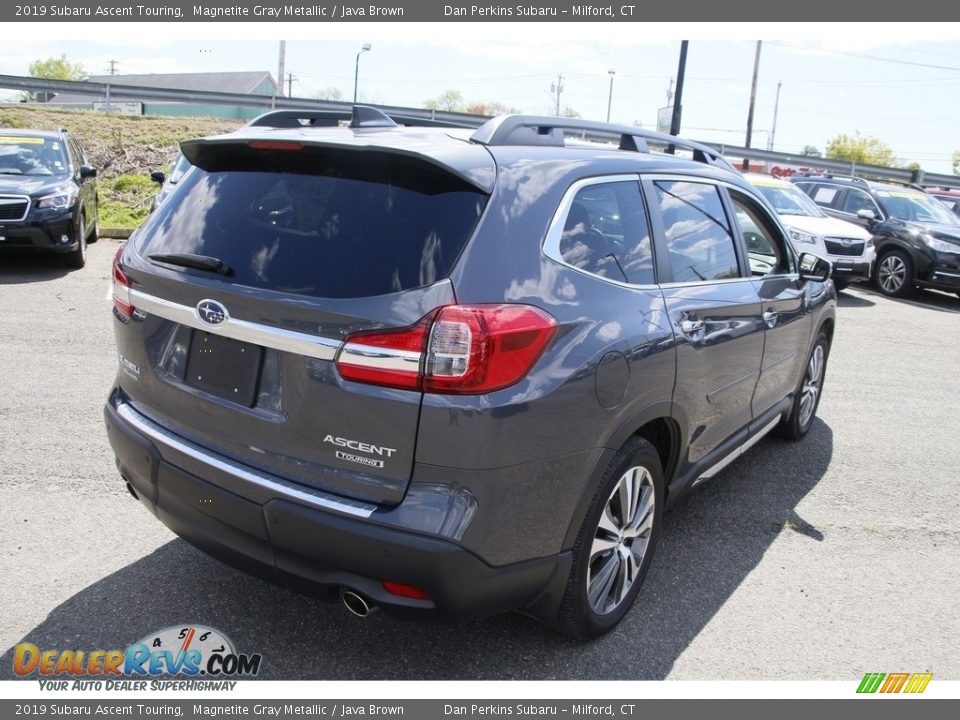 2019 Subaru Ascent Touring Magnetite Gray Metallic / Java Brown Photo #5