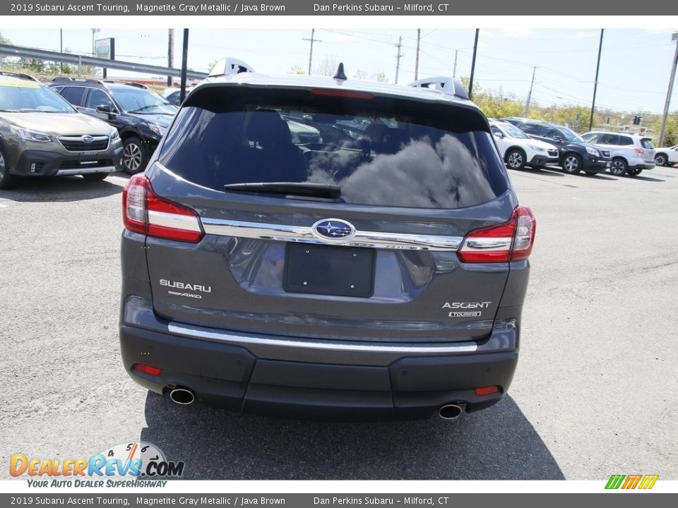 2019 Subaru Ascent Touring Magnetite Gray Metallic / Java Brown Photo #6