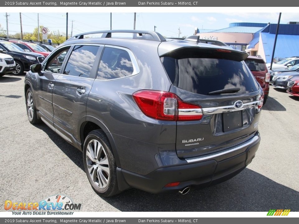 2019 Subaru Ascent Touring Magnetite Gray Metallic / Java Brown Photo #7