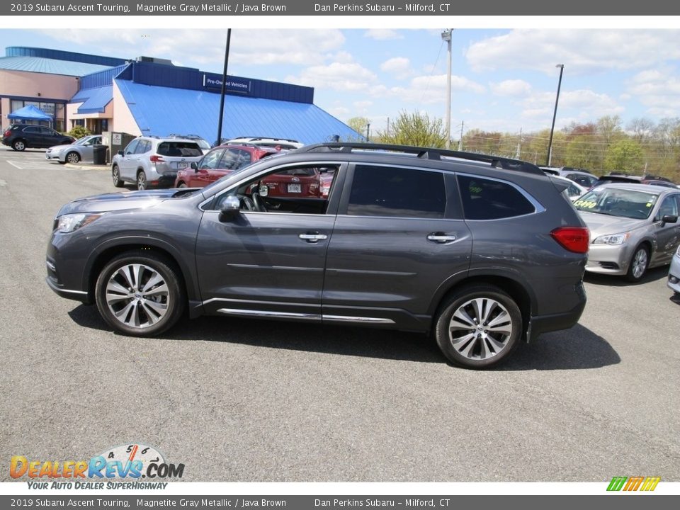 2019 Subaru Ascent Touring Magnetite Gray Metallic / Java Brown Photo #8