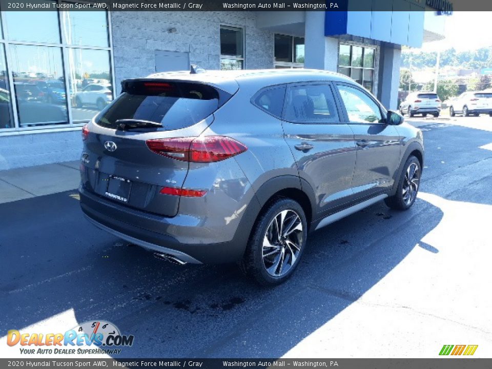 2020 Hyundai Tucson Sport AWD Magnetic Force Metallic / Gray Photo #3