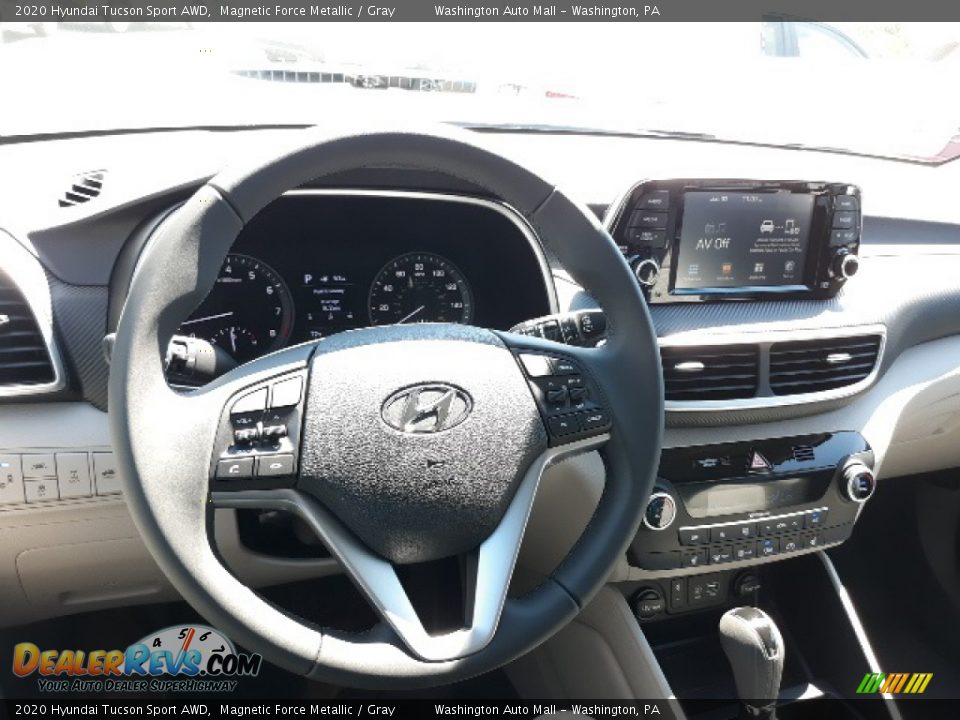 2020 Hyundai Tucson Sport AWD Magnetic Force Metallic / Gray Photo #4