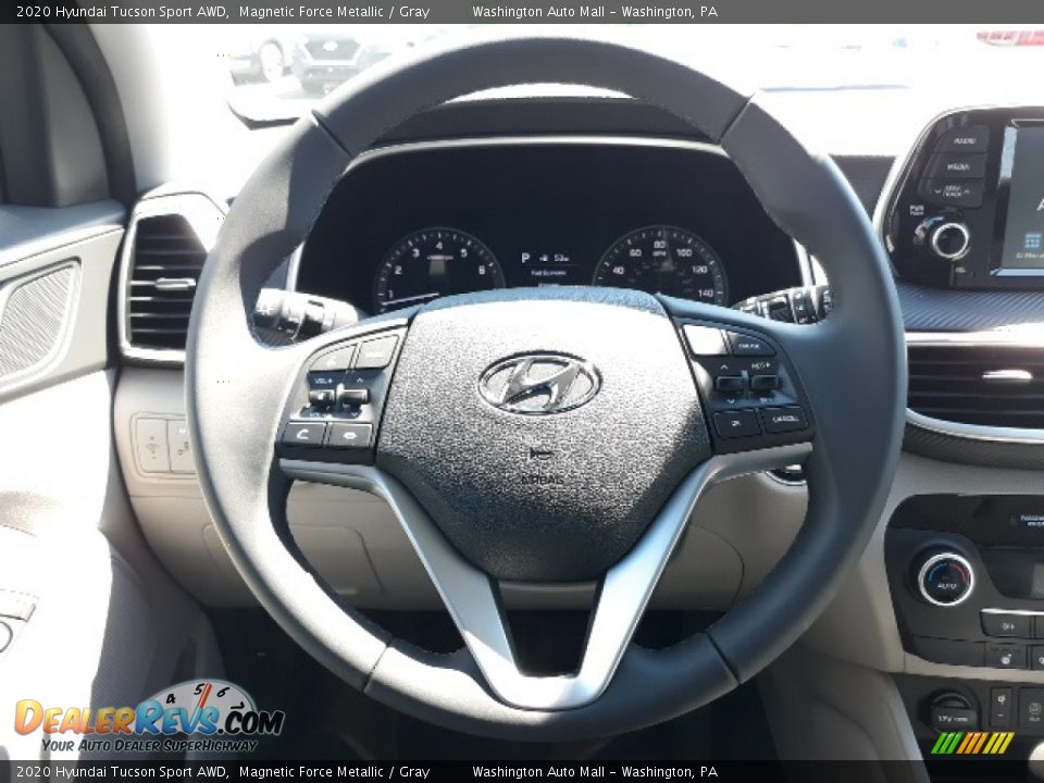 2020 Hyundai Tucson Sport AWD Magnetic Force Metallic / Gray Photo #5