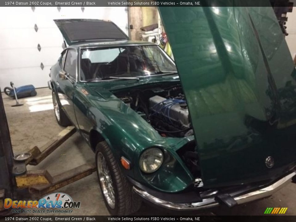 1974 Datsun 260Z Coupe Emerald Green / Black Photo #2