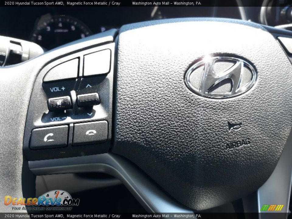 2020 Hyundai Tucson Sport AWD Magnetic Force Metallic / Gray Photo #6