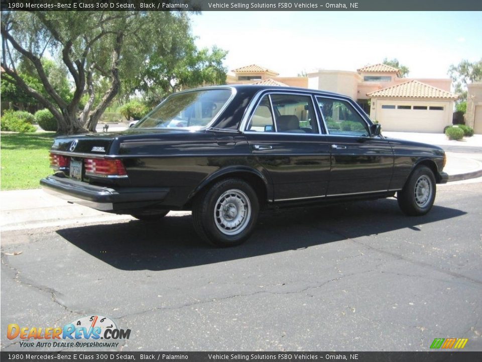 Black 1980 Mercedes-Benz E Class 300 D Sedan Photo #2