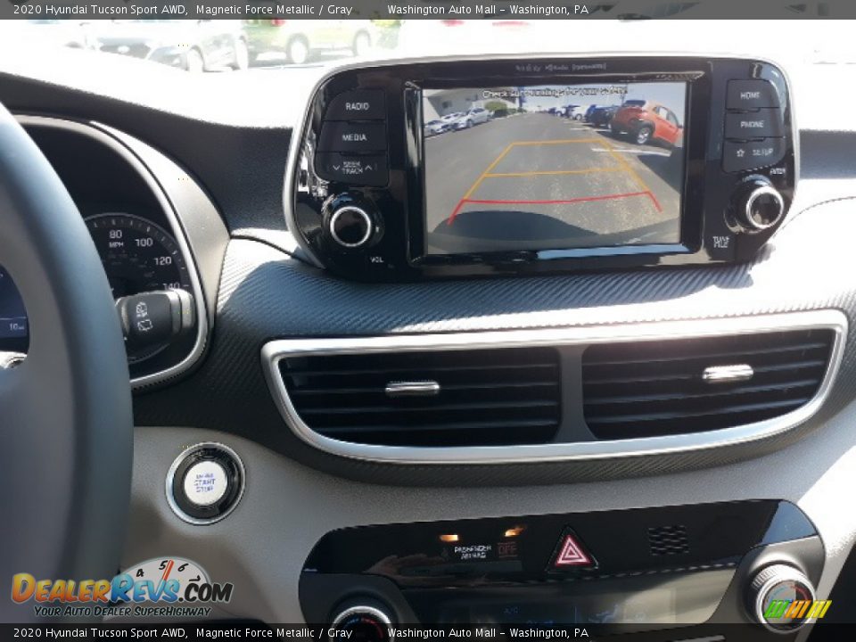 2020 Hyundai Tucson Sport AWD Magnetic Force Metallic / Gray Photo #14