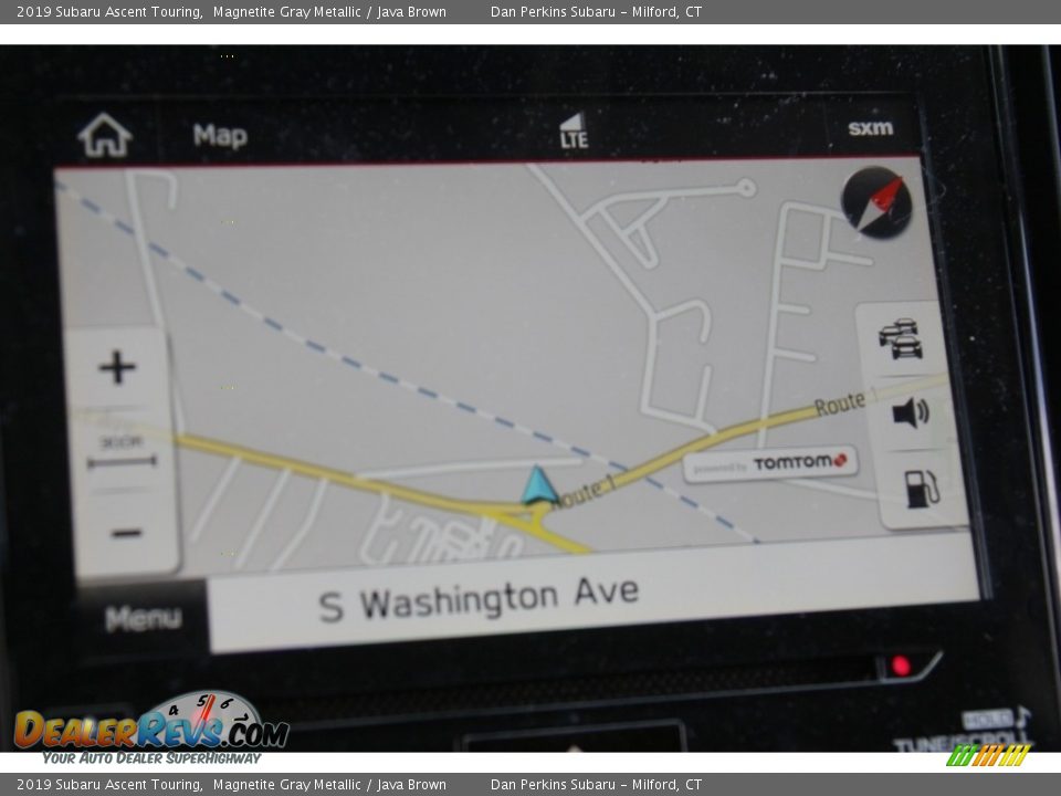 2019 Subaru Ascent Touring Magnetite Gray Metallic / Java Brown Photo #20