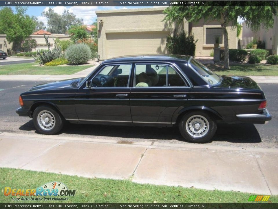 Black 1980 Mercedes-Benz E Class 300 D Sedan Photo #4