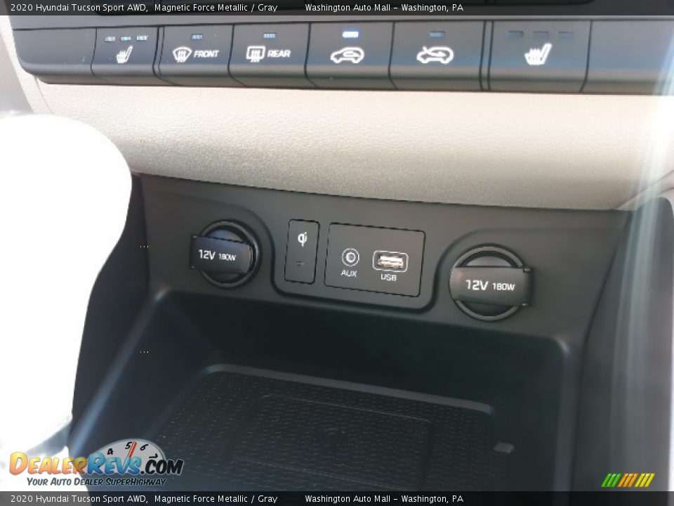 2020 Hyundai Tucson Sport AWD Magnetic Force Metallic / Gray Photo #16