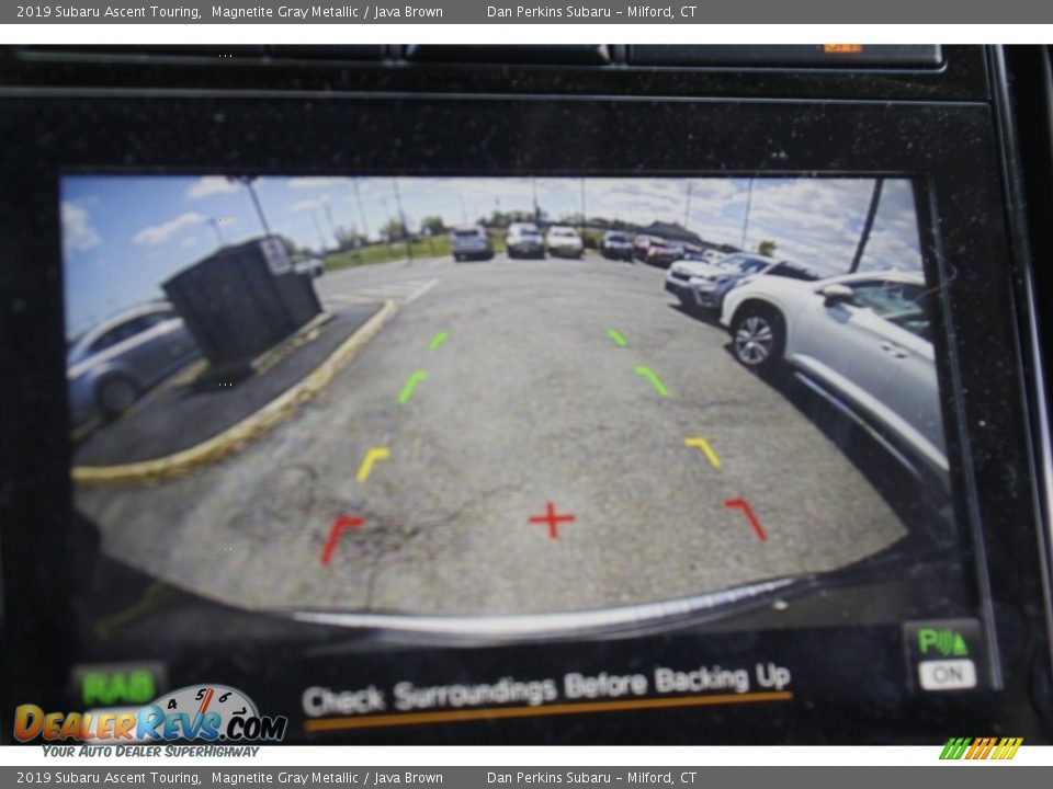 2019 Subaru Ascent Touring Magnetite Gray Metallic / Java Brown Photo #21