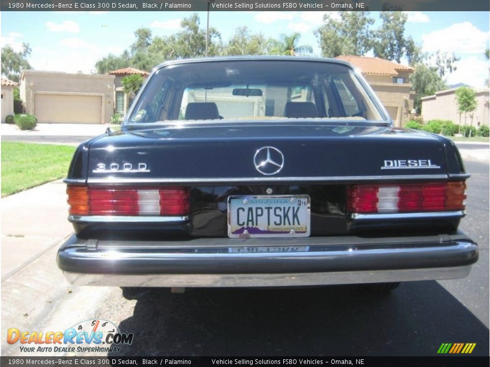 Black 1980 Mercedes-Benz E Class 300 D Sedan Photo #5