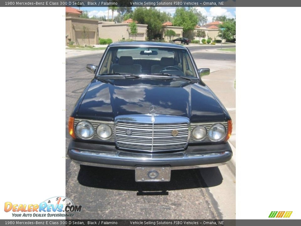 Black 1980 Mercedes-Benz E Class 300 D Sedan Photo #6