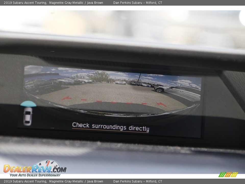 2019 Subaru Ascent Touring Magnetite Gray Metallic / Java Brown Photo #23