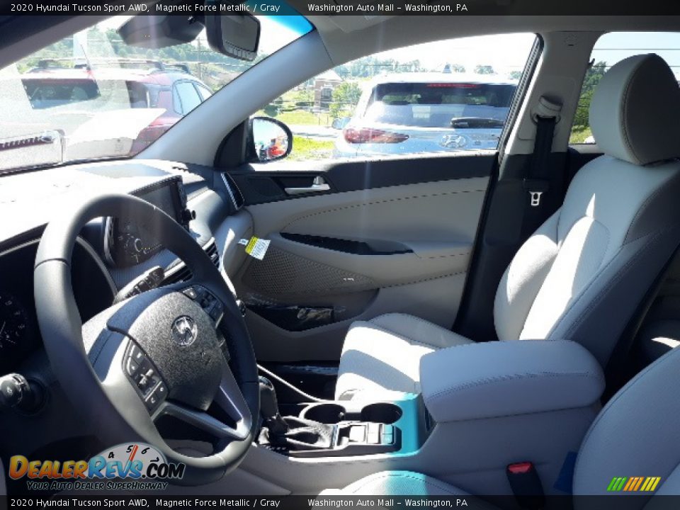 2020 Hyundai Tucson Sport AWD Magnetic Force Metallic / Gray Photo #22