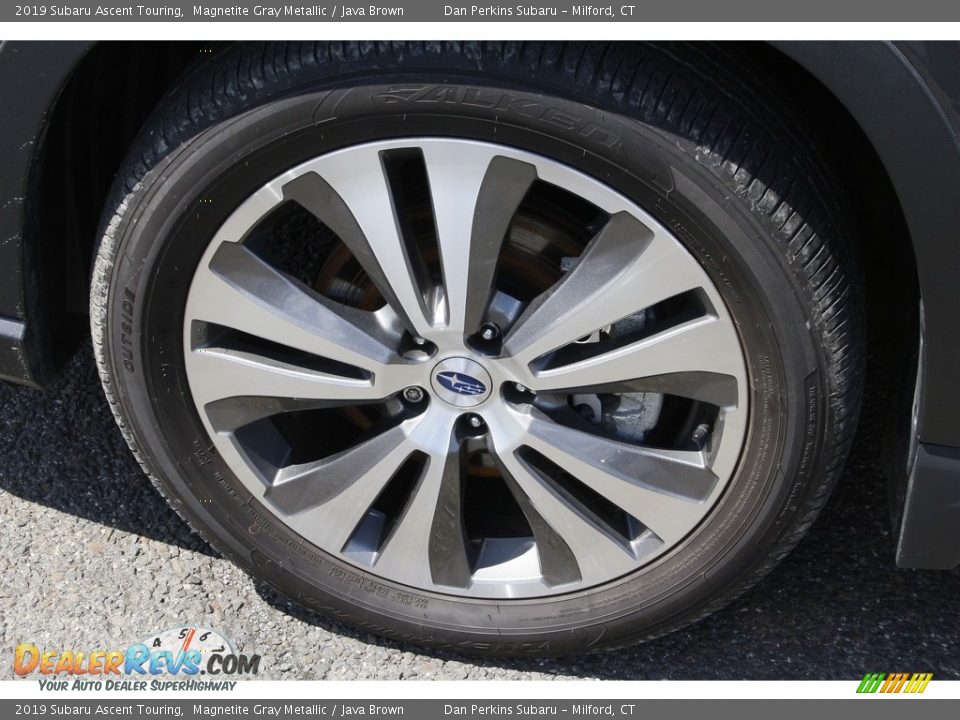 2019 Subaru Ascent Touring Magnetite Gray Metallic / Java Brown Photo #25