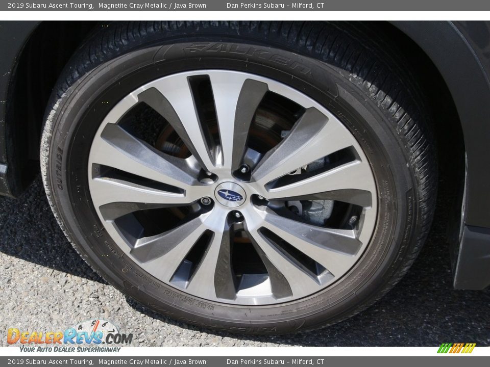 2019 Subaru Ascent Touring Magnetite Gray Metallic / Java Brown Photo #26