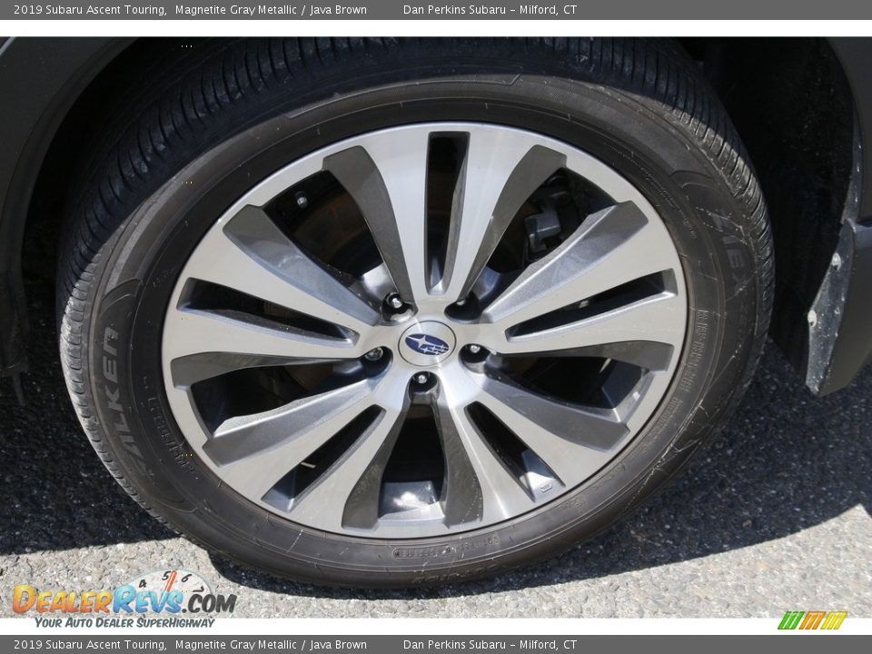 2019 Subaru Ascent Touring Magnetite Gray Metallic / Java Brown Photo #27