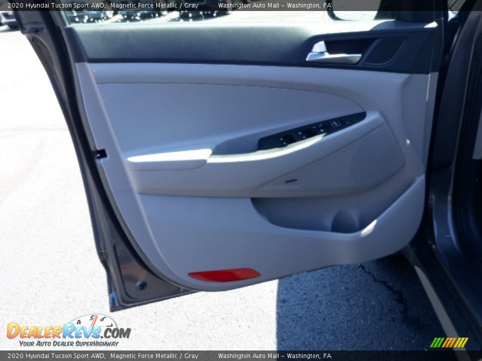 2020 Hyundai Tucson Sport AWD Magnetic Force Metallic / Gray Photo #25