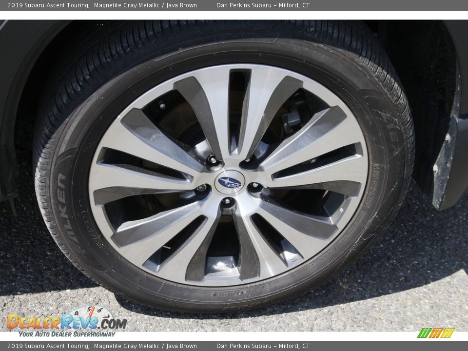 2019 Subaru Ascent Touring Magnetite Gray Metallic / Java Brown Photo #28