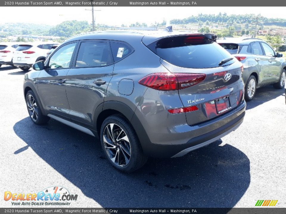 2020 Hyundai Tucson Sport AWD Magnetic Force Metallic / Gray Photo #32
