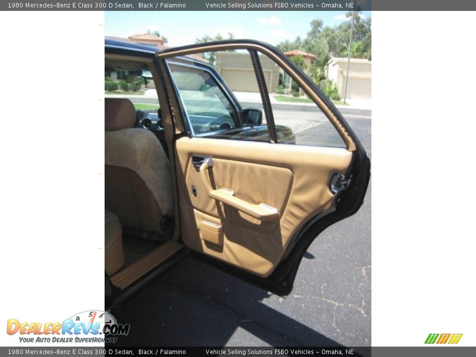 Door Panel of 1980 Mercedes-Benz E Class 300 D Sedan Photo #18