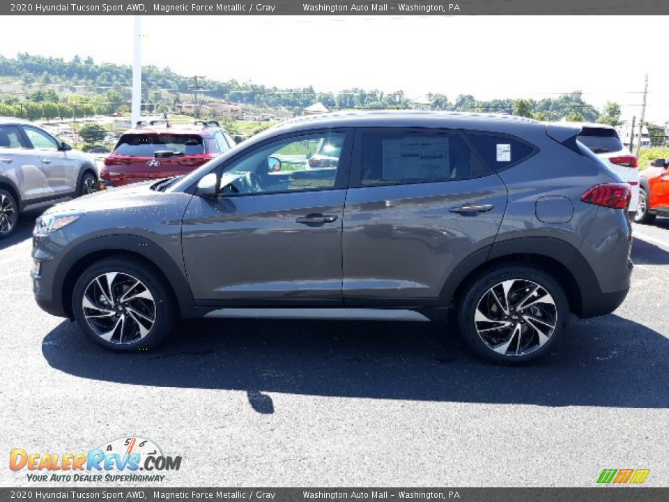 2020 Hyundai Tucson Sport AWD Magnetic Force Metallic / Gray Photo #33