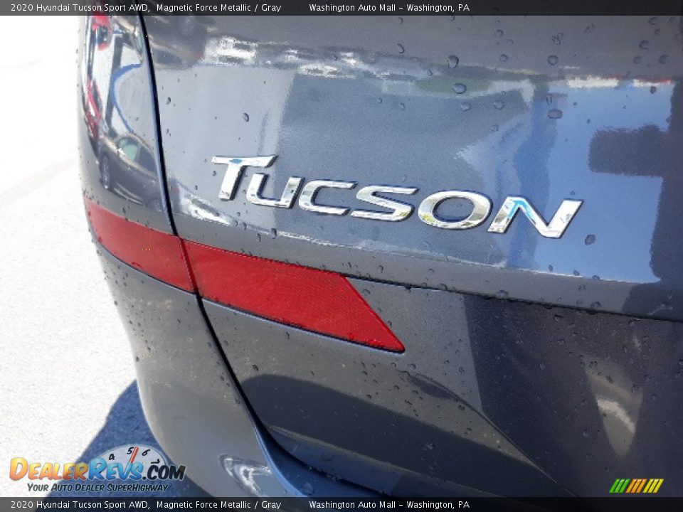 2020 Hyundai Tucson Sport AWD Magnetic Force Metallic / Gray Photo #36