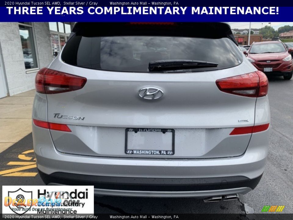 2020 Hyundai Tucson SEL AWD Stellar Silver / Gray Photo #5