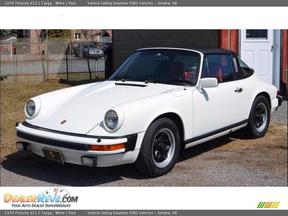 White 1976 Porsche 911 S Targa Photo #3