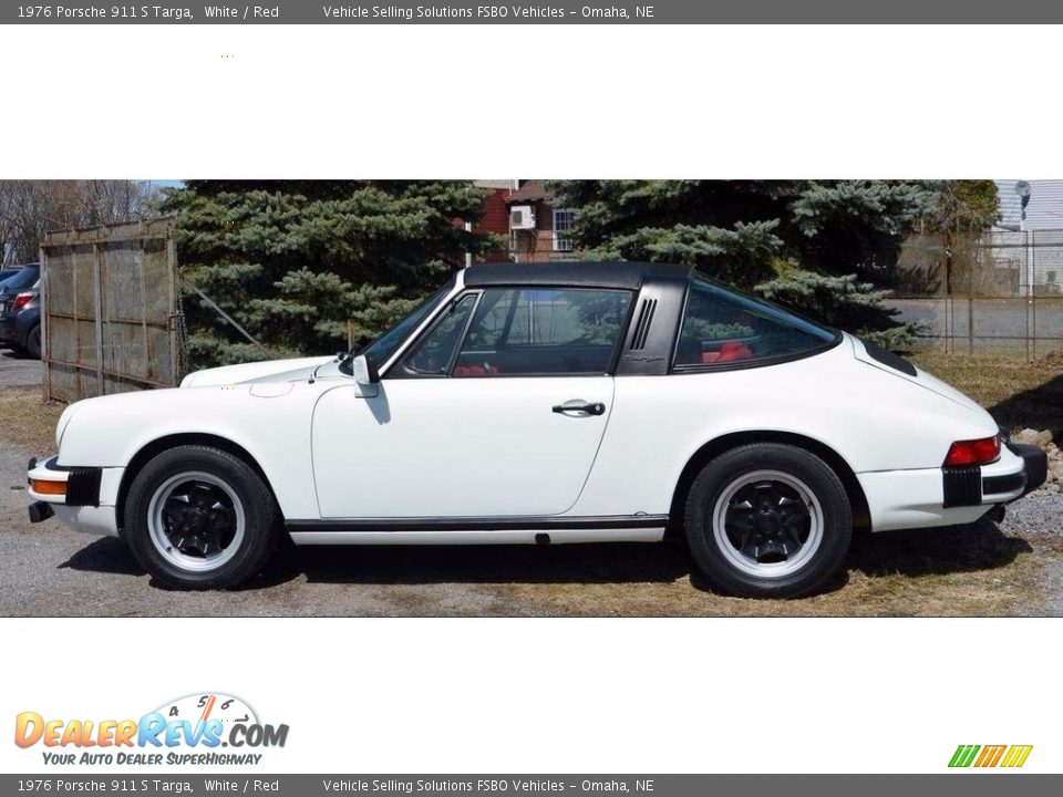 White 1976 Porsche 911 S Targa Photo #5