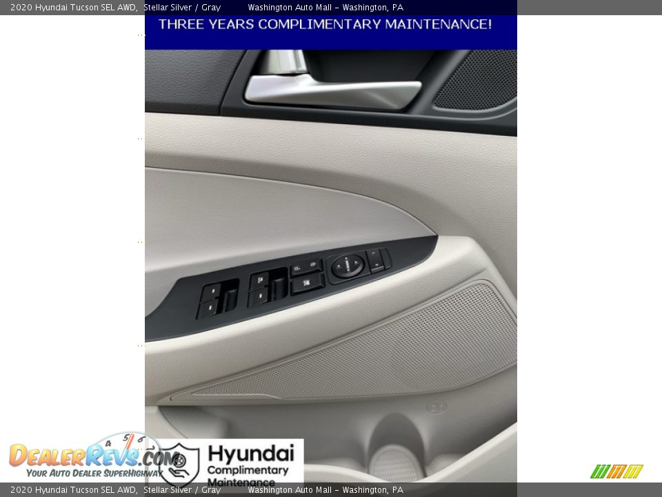 2020 Hyundai Tucson SEL AWD Stellar Silver / Gray Photo #12