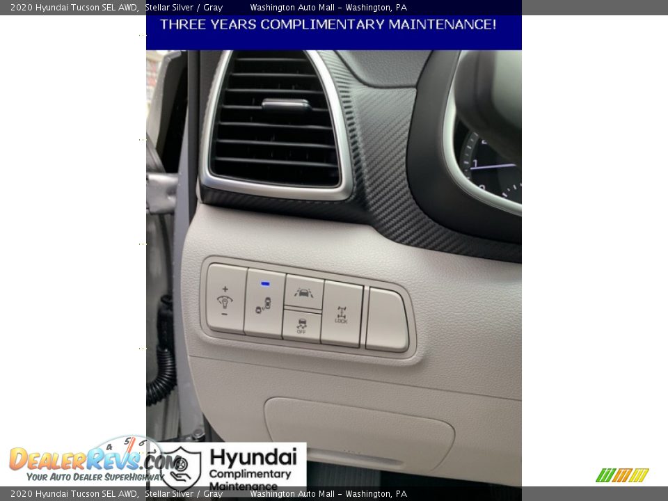2020 Hyundai Tucson SEL AWD Stellar Silver / Gray Photo #13