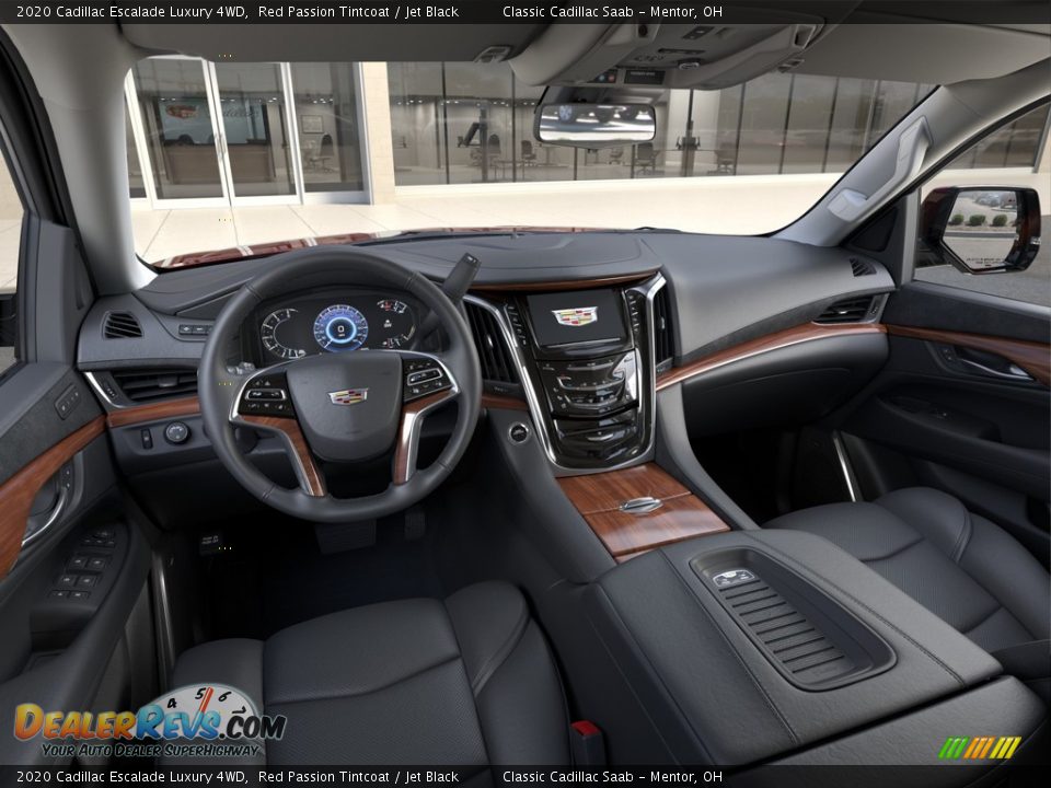 2020 Cadillac Escalade Luxury 4WD Red Passion Tintcoat / Jet Black Photo #10