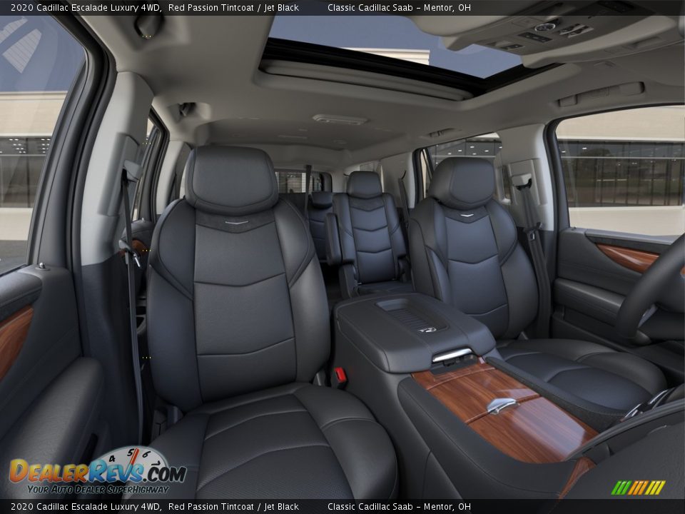 2020 Cadillac Escalade Luxury 4WD Red Passion Tintcoat / Jet Black Photo #11