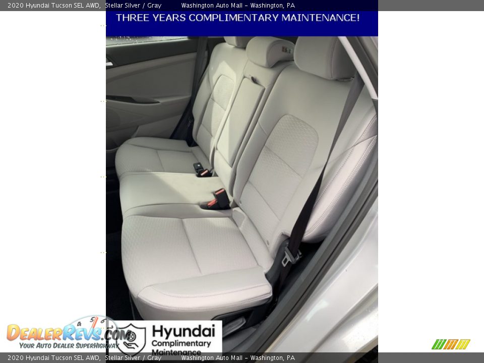 2020 Hyundai Tucson SEL AWD Stellar Silver / Gray Photo #19