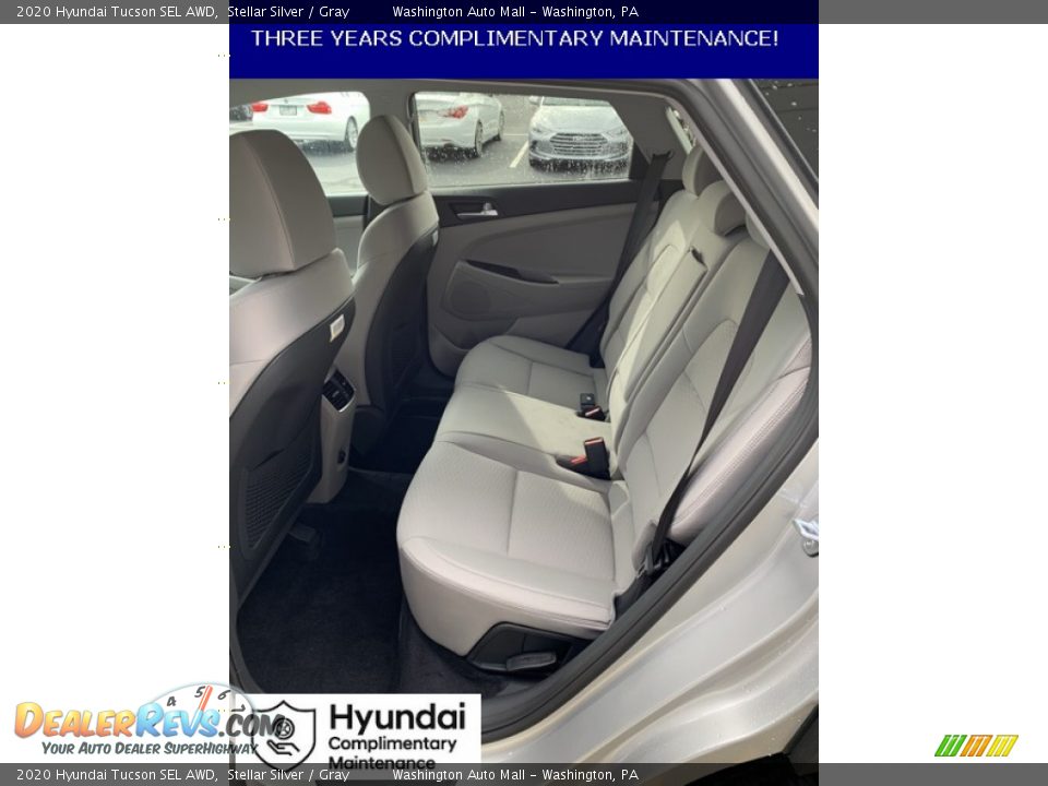 2020 Hyundai Tucson SEL AWD Stellar Silver / Gray Photo #20