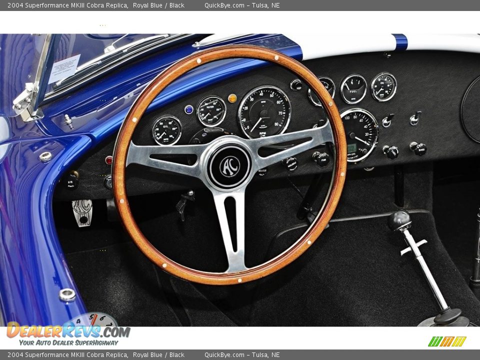 Dashboard of 2004 Superformance MKIII Cobra Replica Photo #6