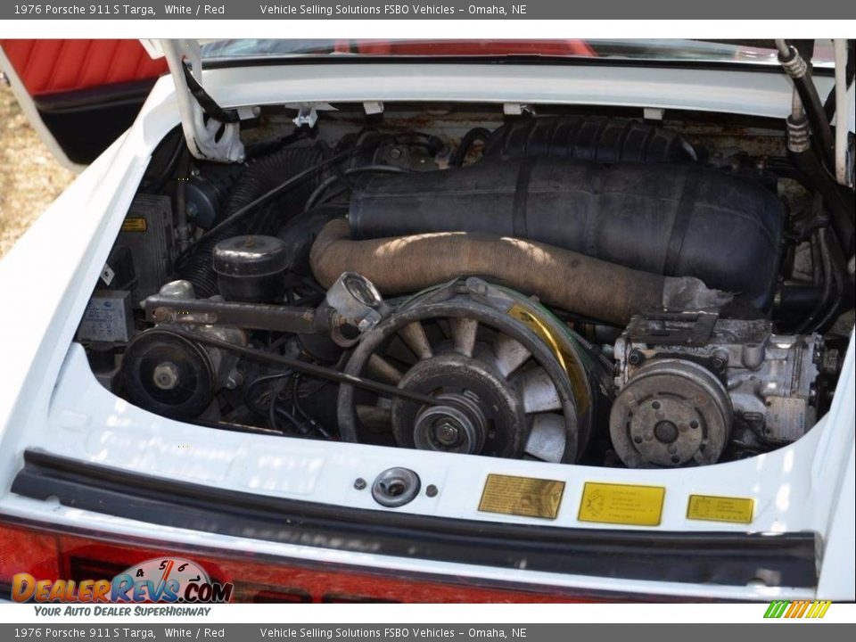 1976 Porsche 911 S Targa 2.7 Liter OHC 12-Valve Flat 6 Cylinder Engine Photo #18