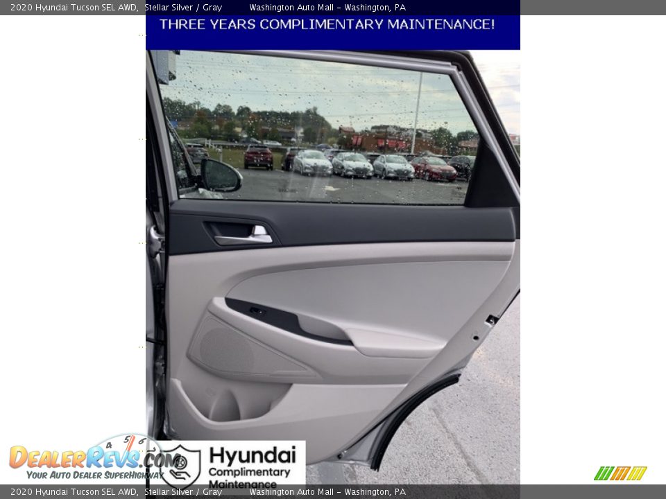 2020 Hyundai Tucson SEL AWD Stellar Silver / Gray Photo #24