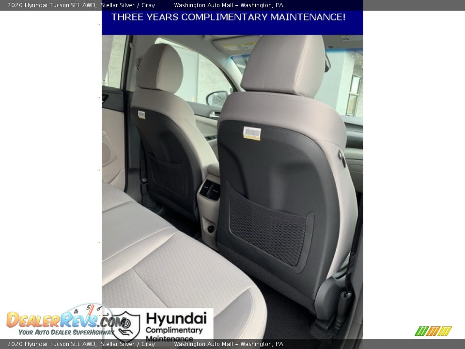 2020 Hyundai Tucson SEL AWD Stellar Silver / Gray Photo #26