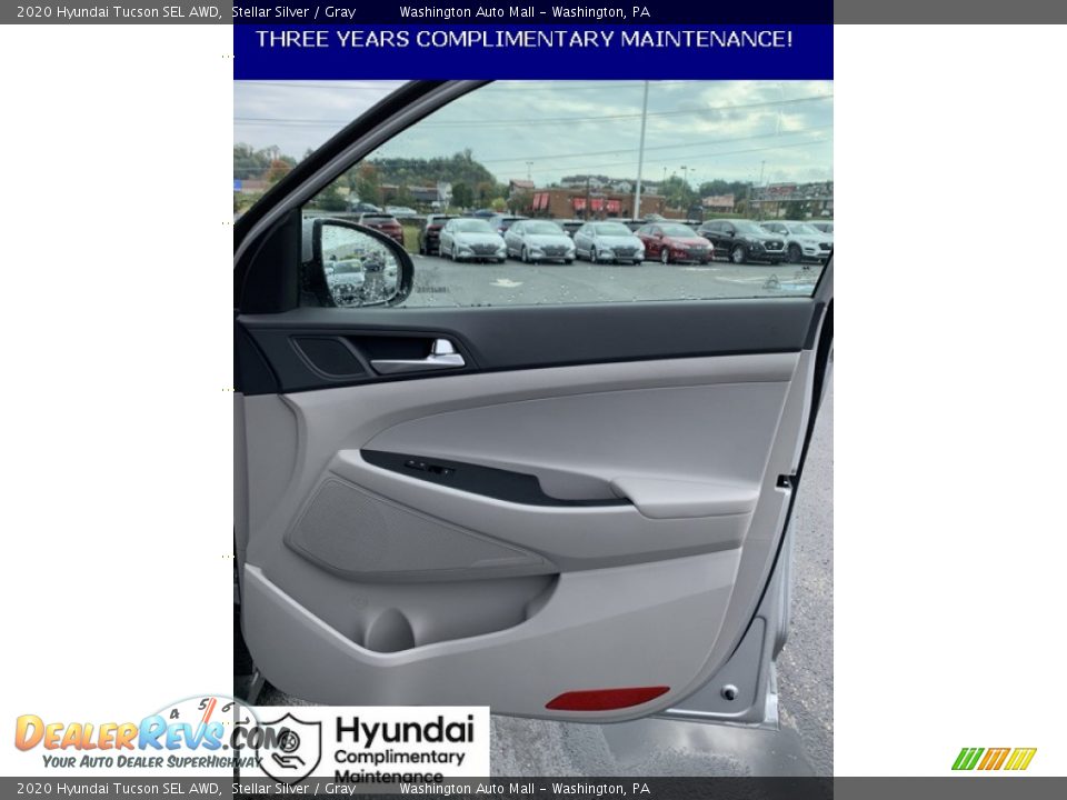 2020 Hyundai Tucson SEL AWD Stellar Silver / Gray Photo #27