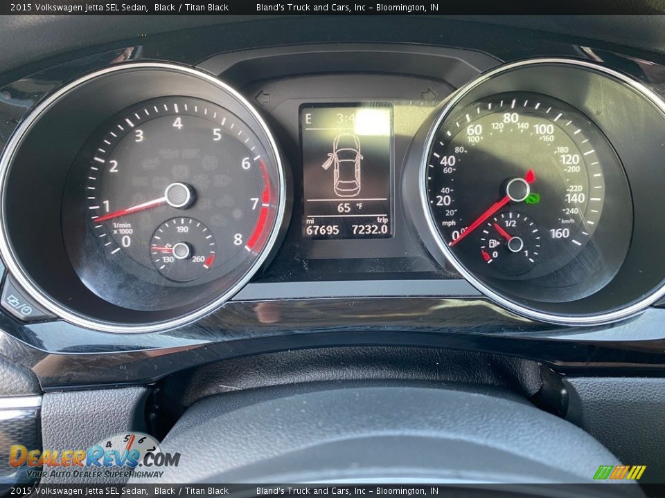 2015 Volkswagen Jetta SEL Sedan Gauges Photo #9